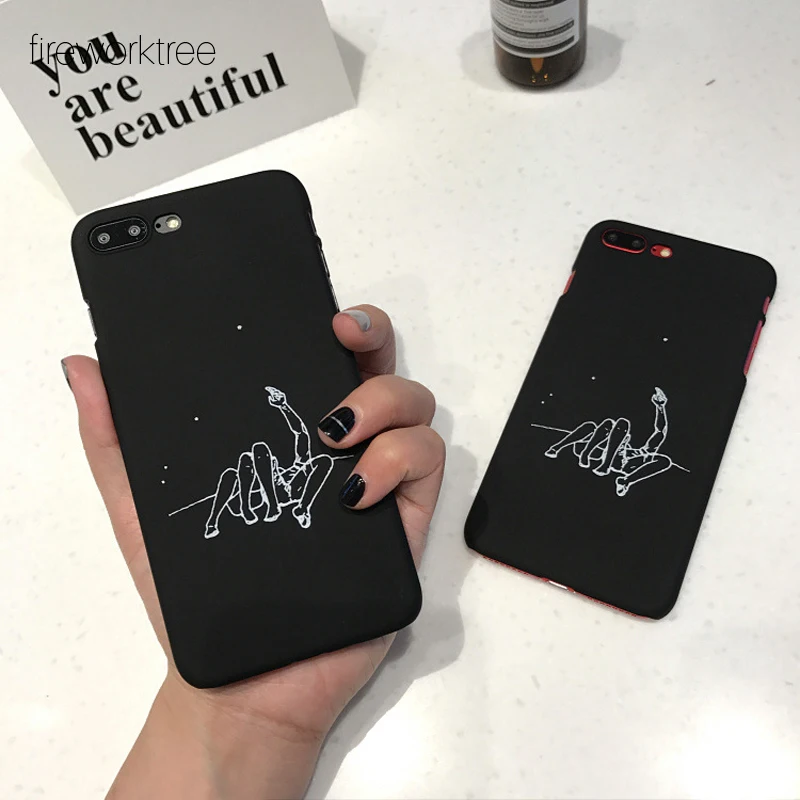 Fireworktree простые линии чехол для iPhone 7 Plus средства ухода за кожей изображения