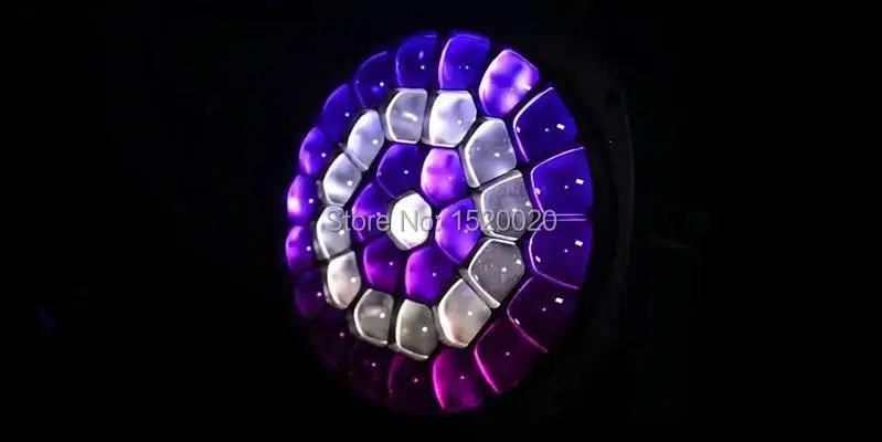 (2 шт./лот) упаковка Flycase 19*12 Вт Led источник удивительный HAWKEYE луч мыть движущаяся