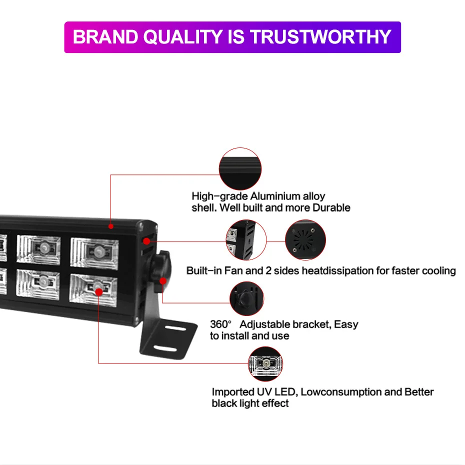 27 Вт/54 Вт светодиодный свет для сцены парти диско светильник Алюминий вечерние s