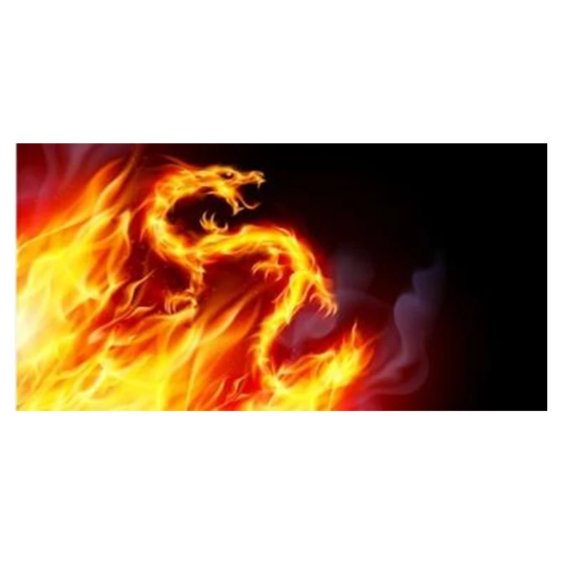 

Cool Fire Dragon with Flames Beach Sport Towel Microfiber Towels with Dragon Modern Black Bath Towels for Men Boy Kid Gift 140cm