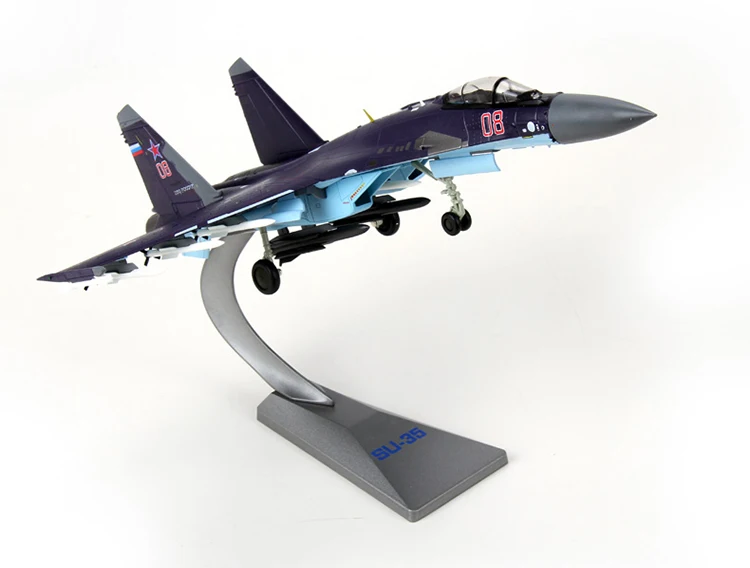 1/72 масштаб Sukhoi Su-35 Flanker-E/Super Flanker Fighter литье под давлением металлическая Сборная модель самолета Коллекция игрушек оригинальная коробка