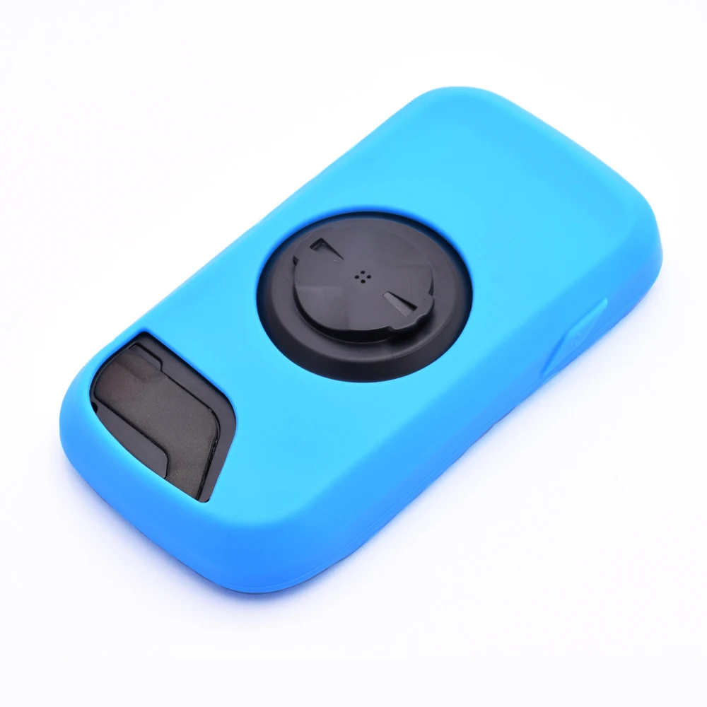 Небесно-Голубой защитный резиновый чехол + 31 8 мм велосипедный компьютер на руль