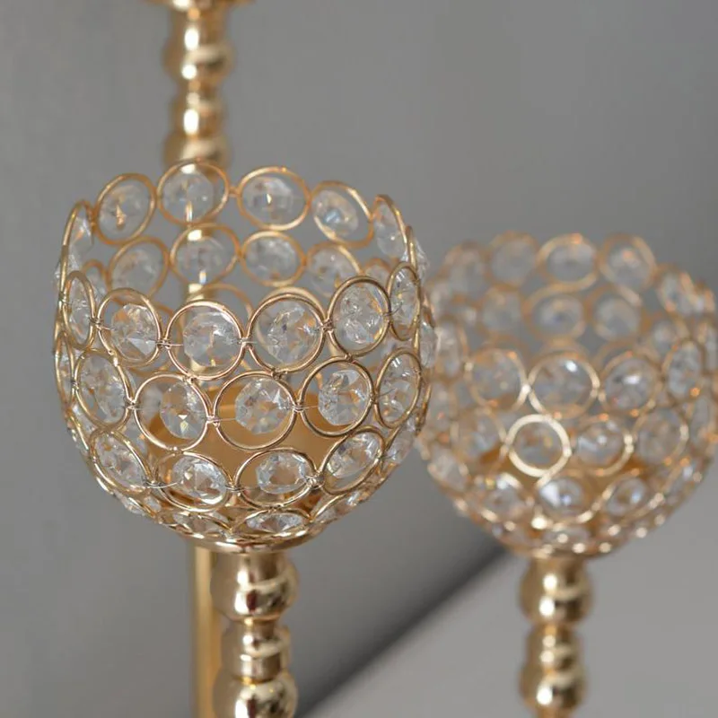 ERMAKOVA Хрустальные Подсвечники Tealight, стеклянные подсвечники, фонари, домашний свадебный стол, украшение для дома
