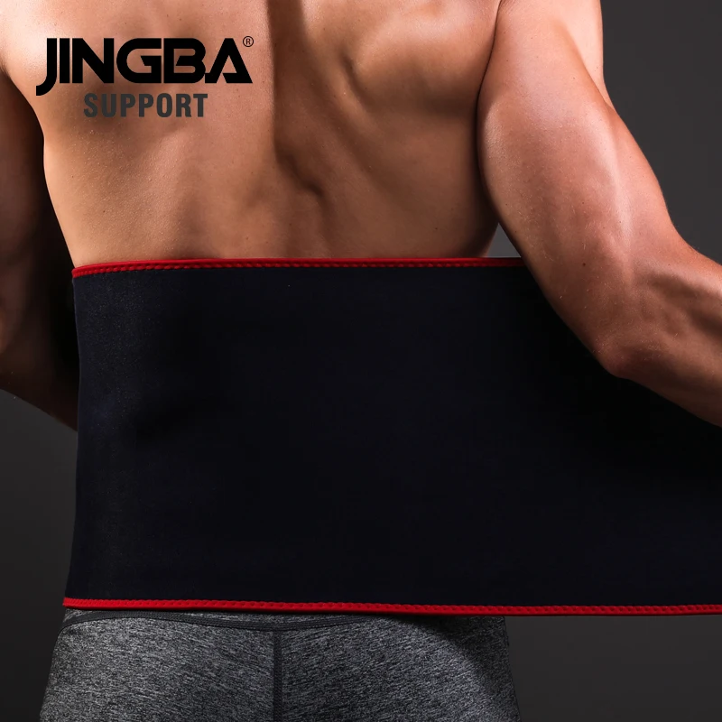 JINGBA поддержка талии триммер Slim fit брюшный пояс для похудения запотевающий в