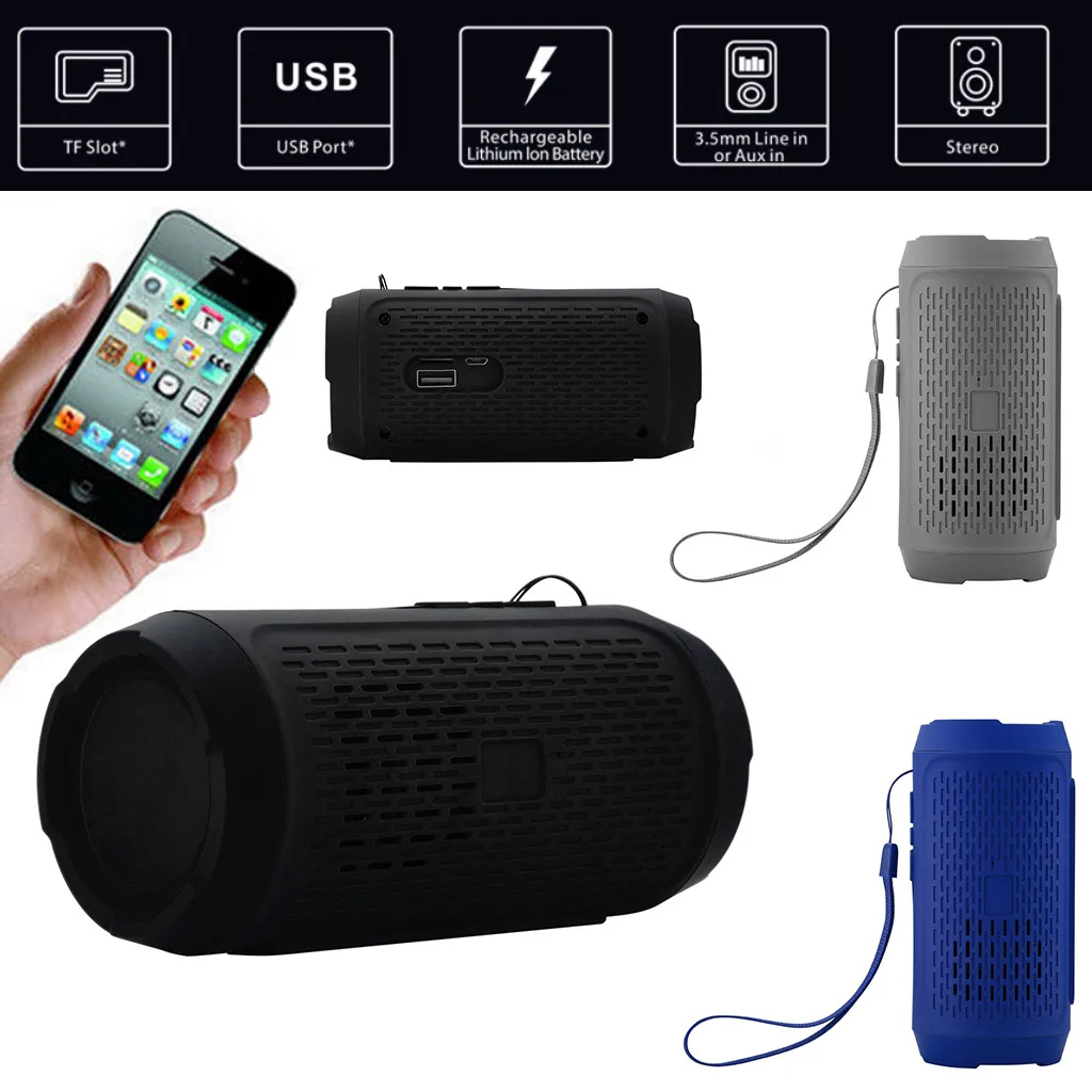 FD 1 Мини Портативный беспроводной Bluetooth стерео SD карта fm динамик для смартфонов