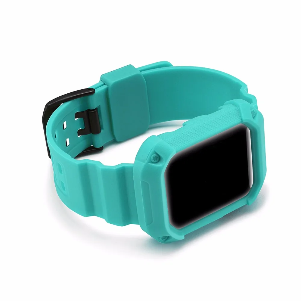 URVOI ремешок для apple watch series 2 1 полный Чехол Ремешок iWatch PC летний красочный