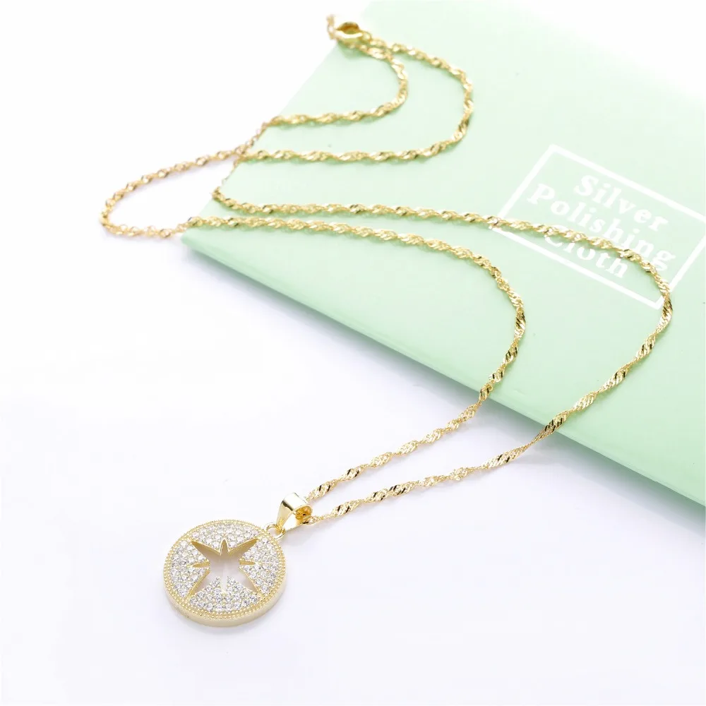 

Slovecabin 925 Sterling Silver Handmade Woven Pendant Necklace Type 3 Rose Gold Silver Cross CZ Japan Brand Necklace Jewelry