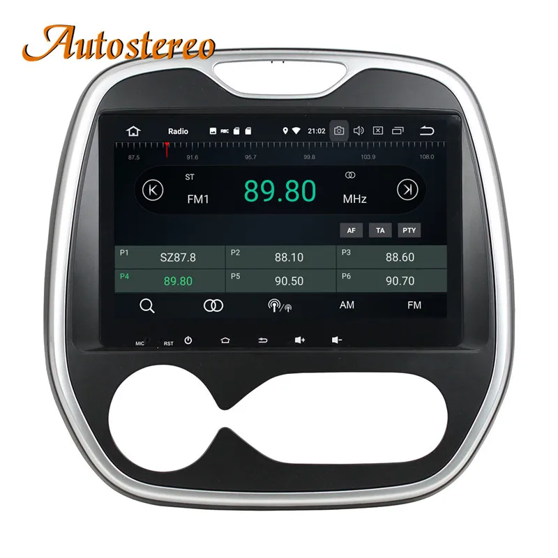 Автостерео Android 9 4+ 32G Автомобильный dvd-плеер gps навигация для Renault Capture AT 2011+ головное устройство мультимедийный плеер магнитофон