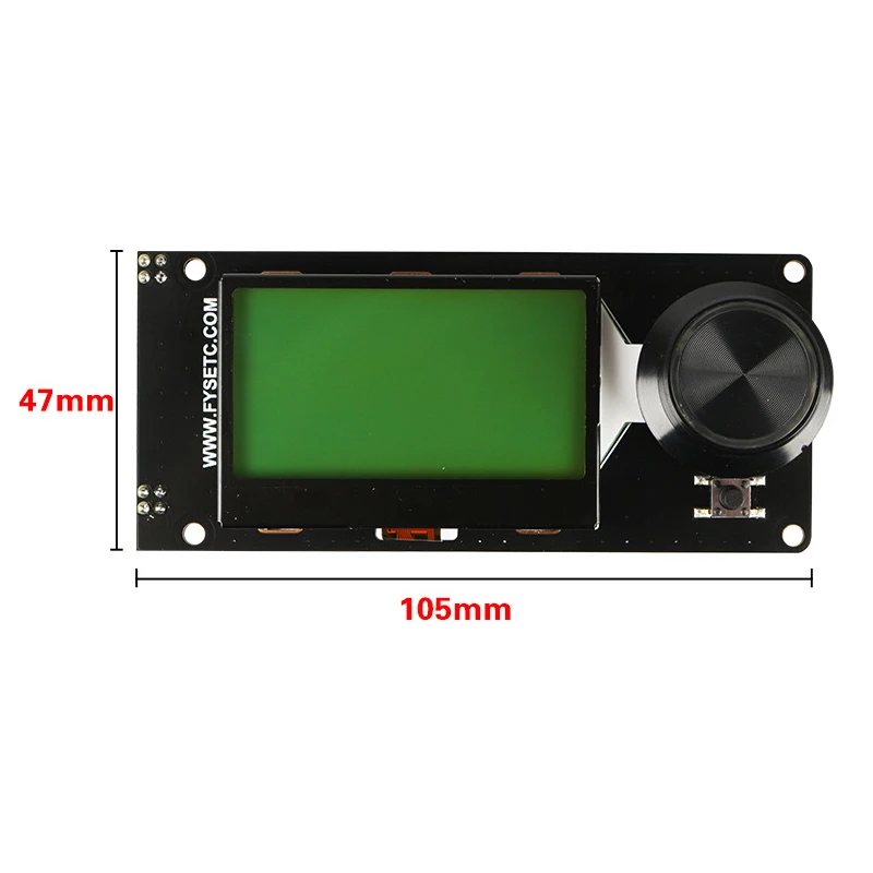 ЖК экран MKS MINI12864 mini 12864 умный дисплей белый на черном RGB поддерживает Marlin с SD