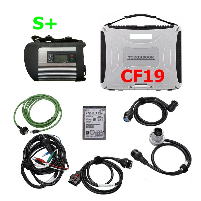 Лучшее Качество MB Star C4 S + чип AM79C874VI SD Connect Compact 4 диагностический инструмент