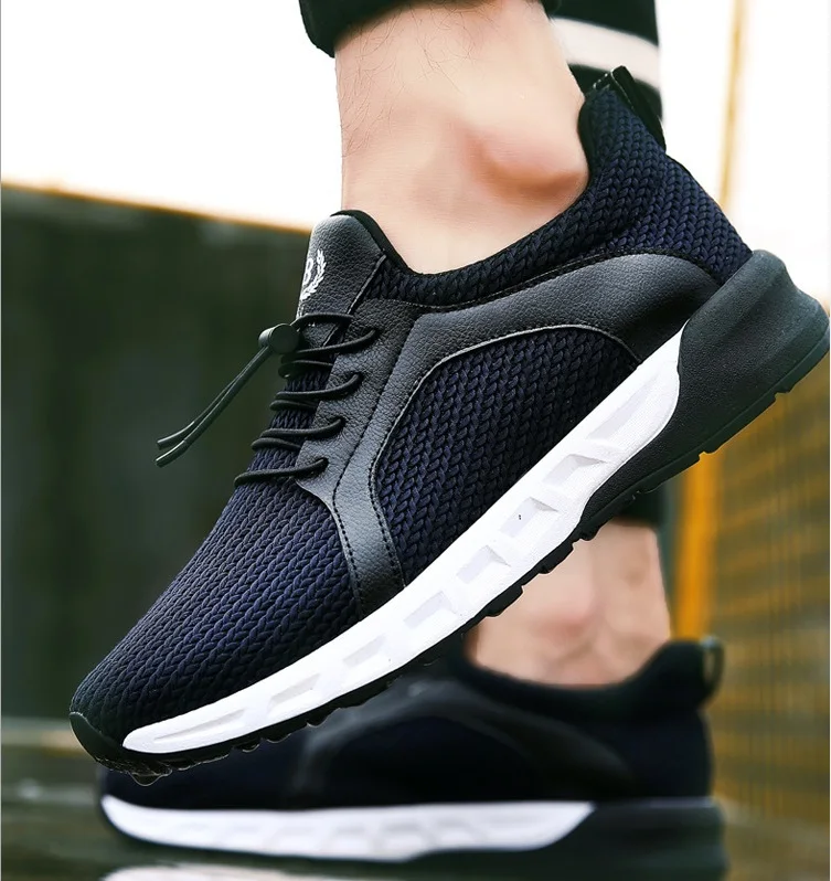 2017 Весна Лето Мужская Обувь Сетки Зашнуровать Повседневная Открытый Восхождение