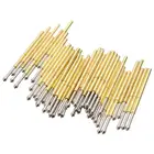 Пружинный щуп, 50 шт. в упаковке, диаметр P100-E2 мм, Длина 1,36 мм, 33,3 г, позолоченный контактный инструмент