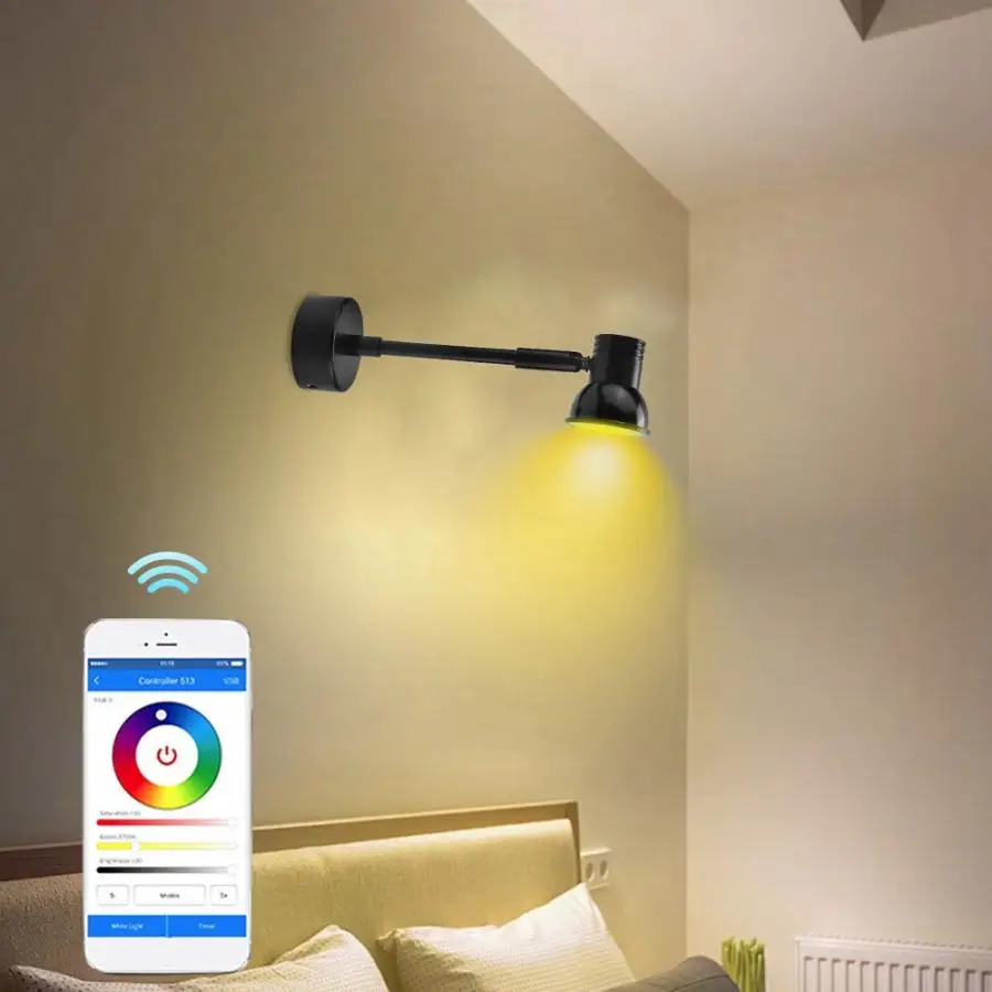 Настольная Светодиодная лампа с Wi Fi RGB + CW 6 Вт|Настольные лампы| |