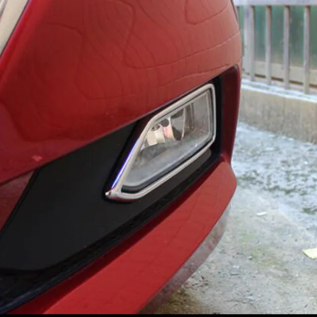 

ABS Chrome For Hynudai Solaris 2 2017 Car Accessories Car front fog lamp light Cover Trim Car Styling