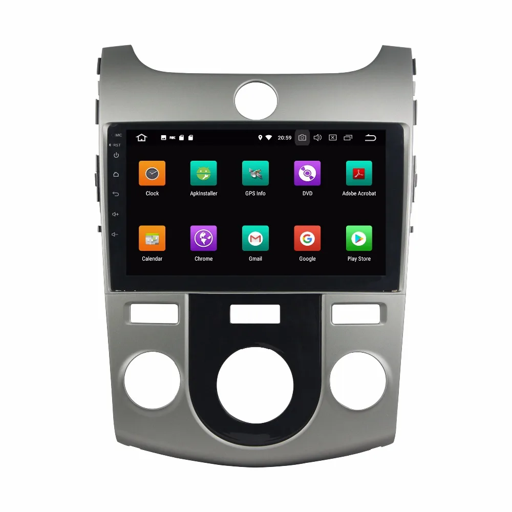 KLYDE 8 &quot1 Din Core Android 0 Автомобильный DVD плеер для KIA CERATO FORTE 2008 2012 автомобильный
