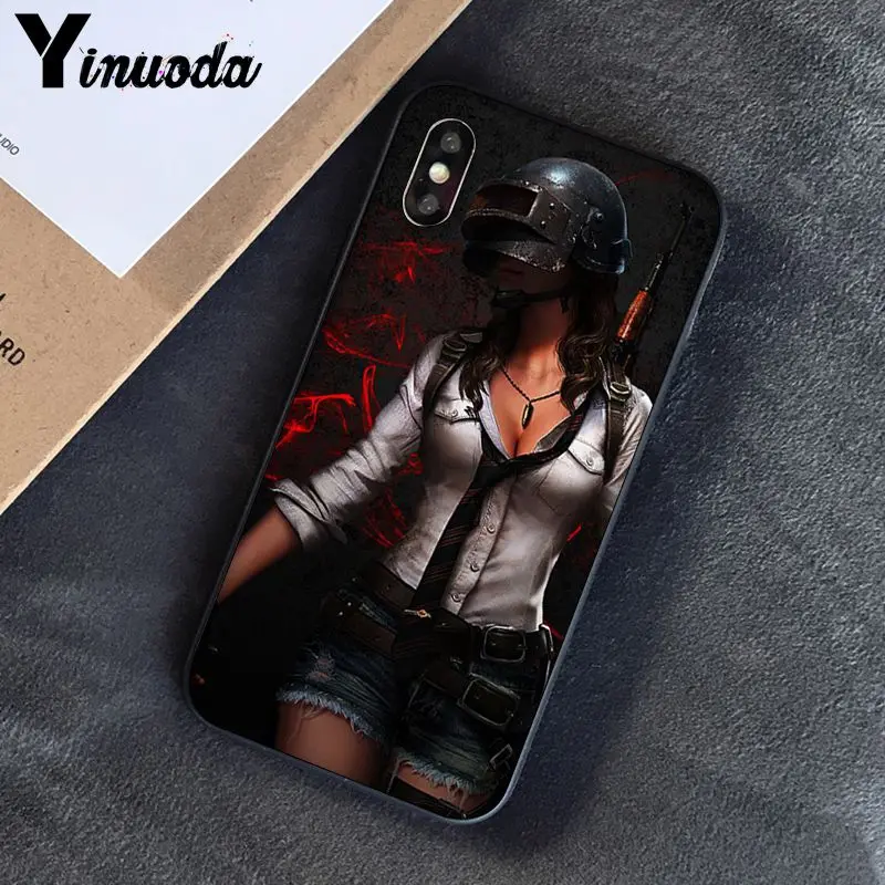 Чехол для телефона Yinuoda Hot Game PUBG Winner iphone SE 2020 8 7 6 6S 6Plus X XS MAX 5 5S XR 10 | Мобильные