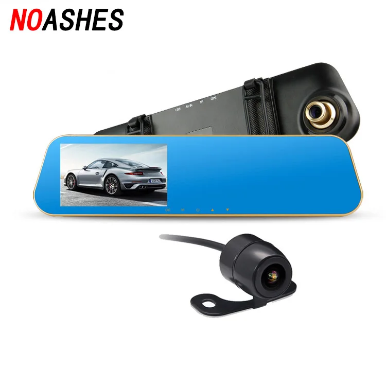 

car camera dual lens rearview mirror auto dvrs cars dvr dash cam recorder video registrator camcorder full hd1080p registrar