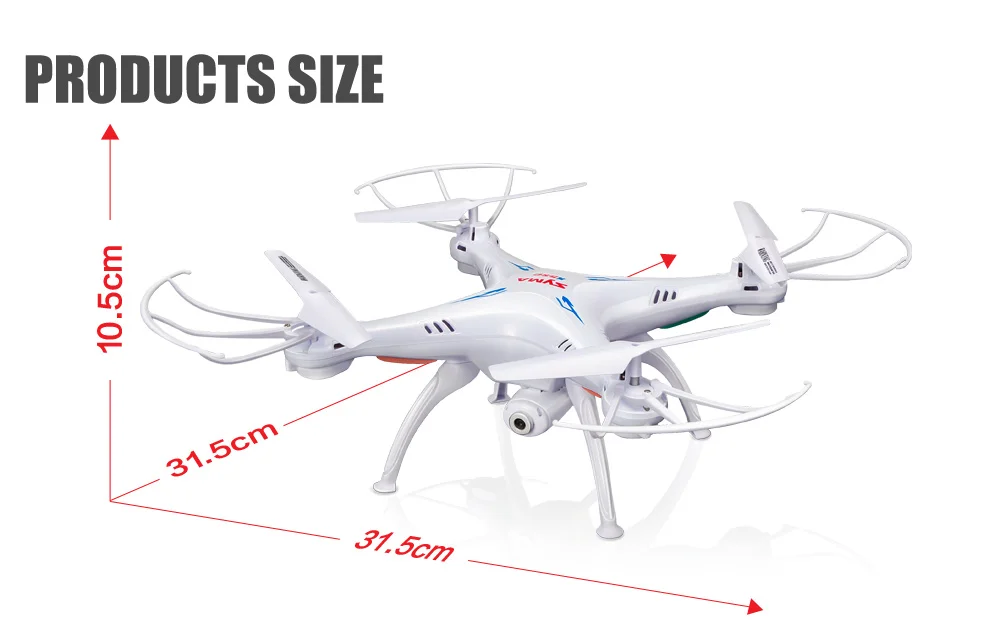 Дрон SYMA X5SW FPV с Wi-Fi камерой в режиме реального времени Радиоуправляемый