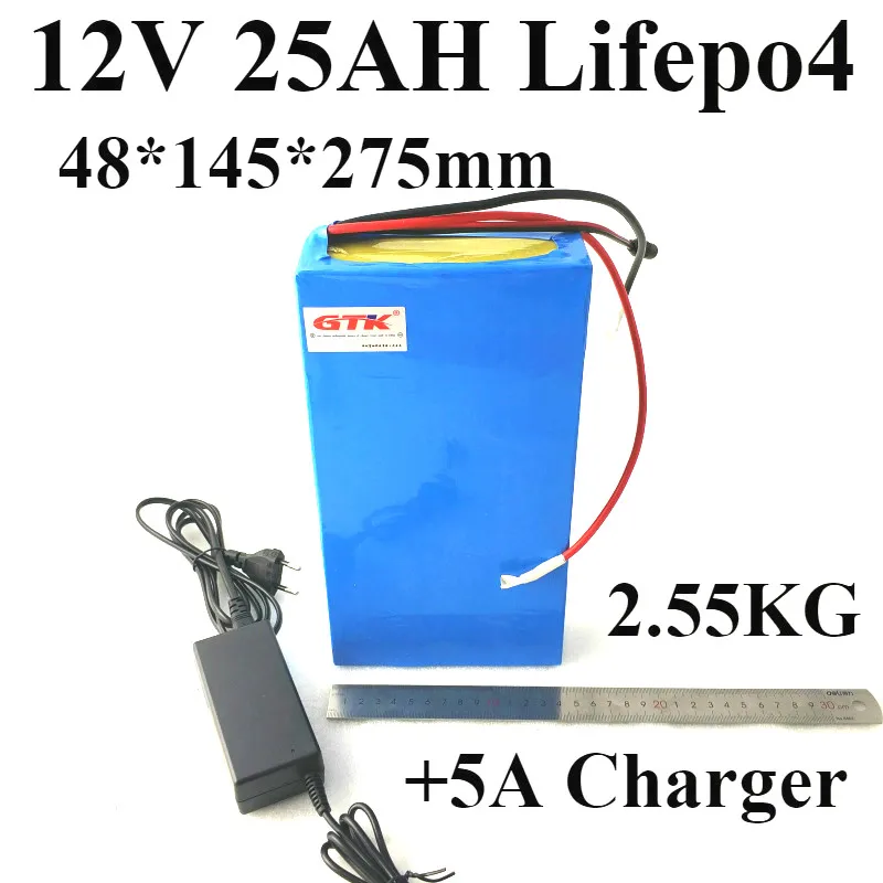 Сменный аккумулятор Lifepo4 12 В 25 А/ч 8 в 600 Вт 360 вытяжной стержень для контроля огня