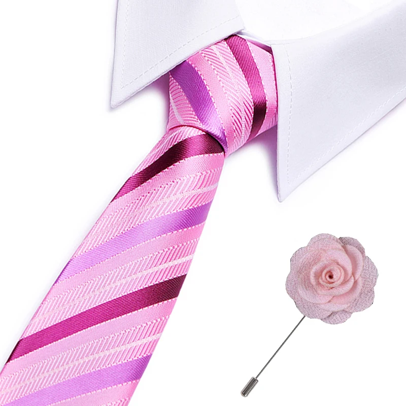 

Fashion Silk Stripe Ties For Men Casual Plaid Necktie Gravatas Corbatas Slim Suit Vestidos Mens Neckties Party Narrow 7.5cm Tie