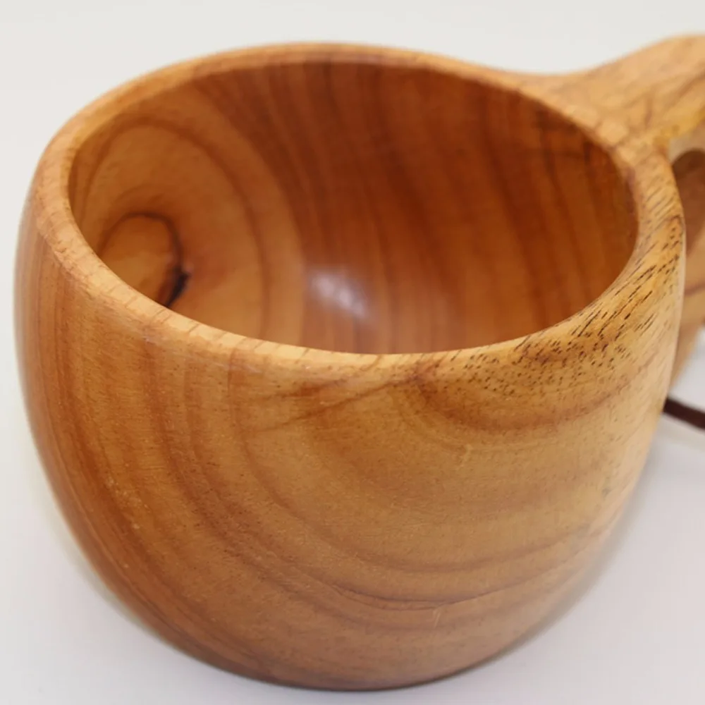 Экологически чистые Не Воск Дерево Кружка Молока Портативный Чай Кофейные Чашки