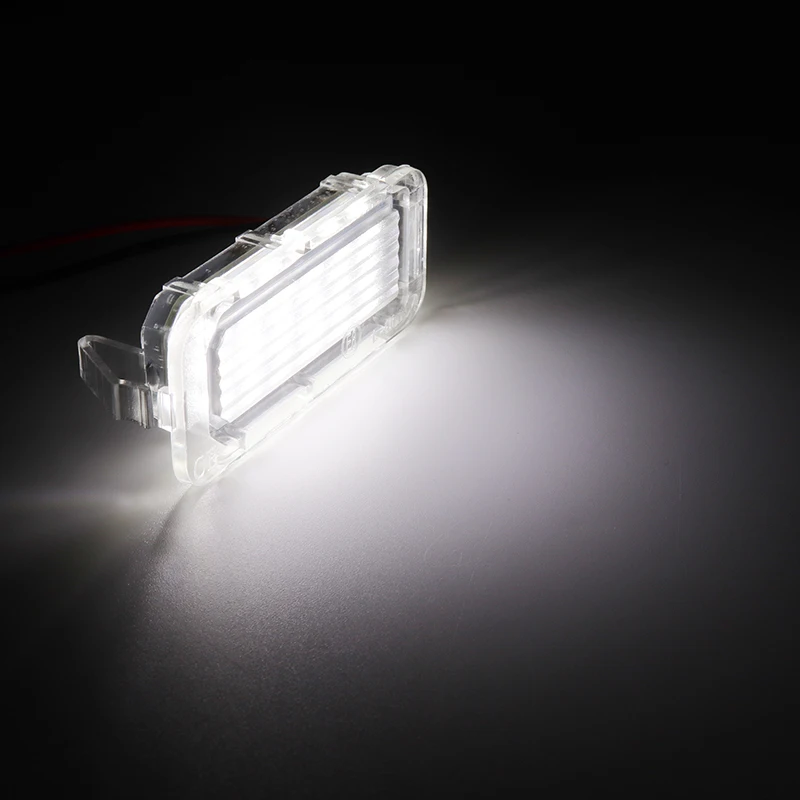 Niscarda 2 шт. белый Canbus 12 В 18LED номерной знак свет лампы для Ford Focus 5D Fiesta Mondeo MK4 C-Max MK2 S-Max Kuga