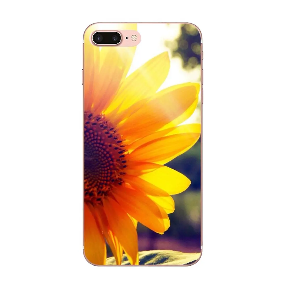 For Xiaomi Redmi Note 2 3 3S 4 4A 4X 5 5A 6 6A Pro Plus Soft TPU Covers Capa Sunflower Flower Newest Super Cute | Мобильные телефоны