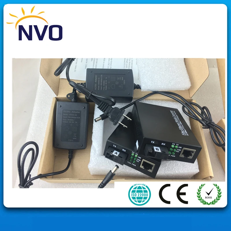 10/100 м мульти режим симплекс 2 K 1RJ45 SC внешний источник питания зарядное устройство