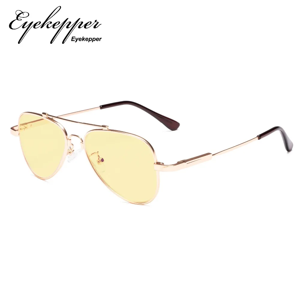 TMK1801 Eyekepper анти синие легкие очки для детей компьютера Pilot style оправа с эффектом