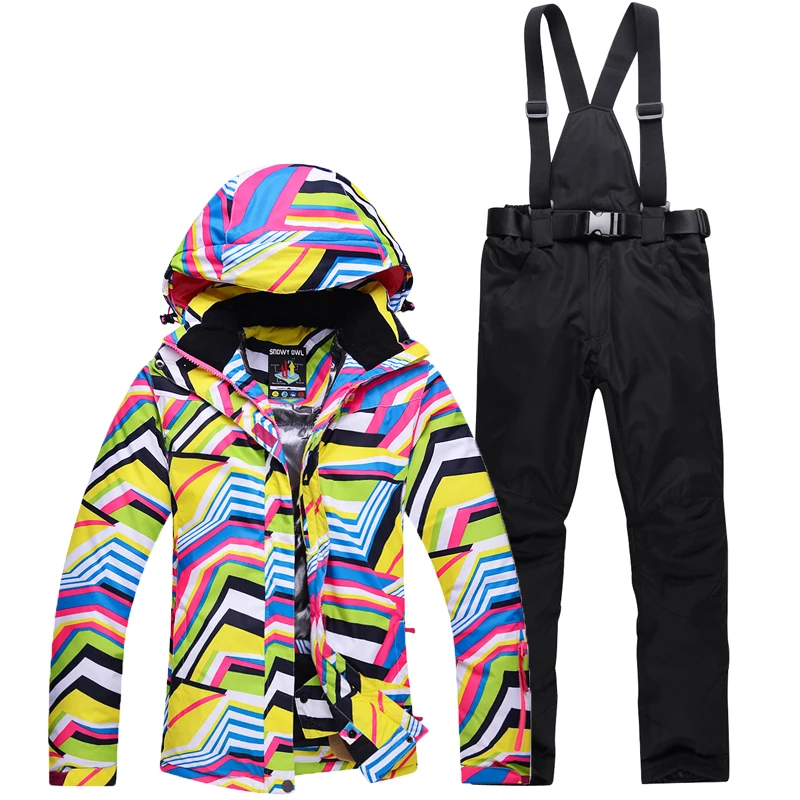 Новые лыжные костюмы куртки брюки женские комплекты для сноуборда женская