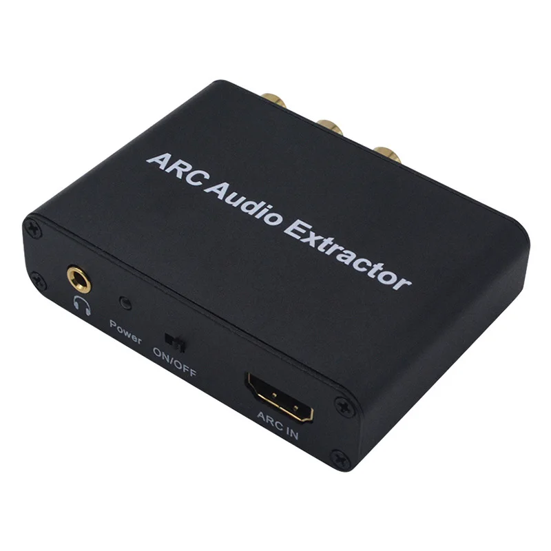 192 кГц ARC аудио экстрактор HD адаптер цифровой в аналоговый преобразователь DAC SPDIF