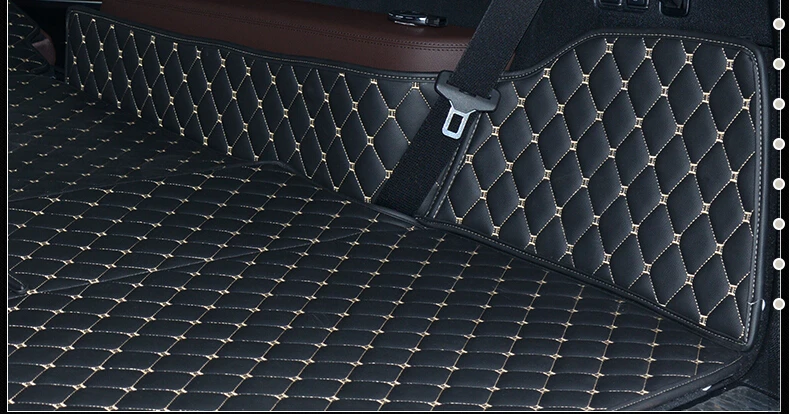 Хорошие коврики! Специальные коврики для багажника Mercedes Benz GL 63 AMG X166 на 7 мест 2016-2013
