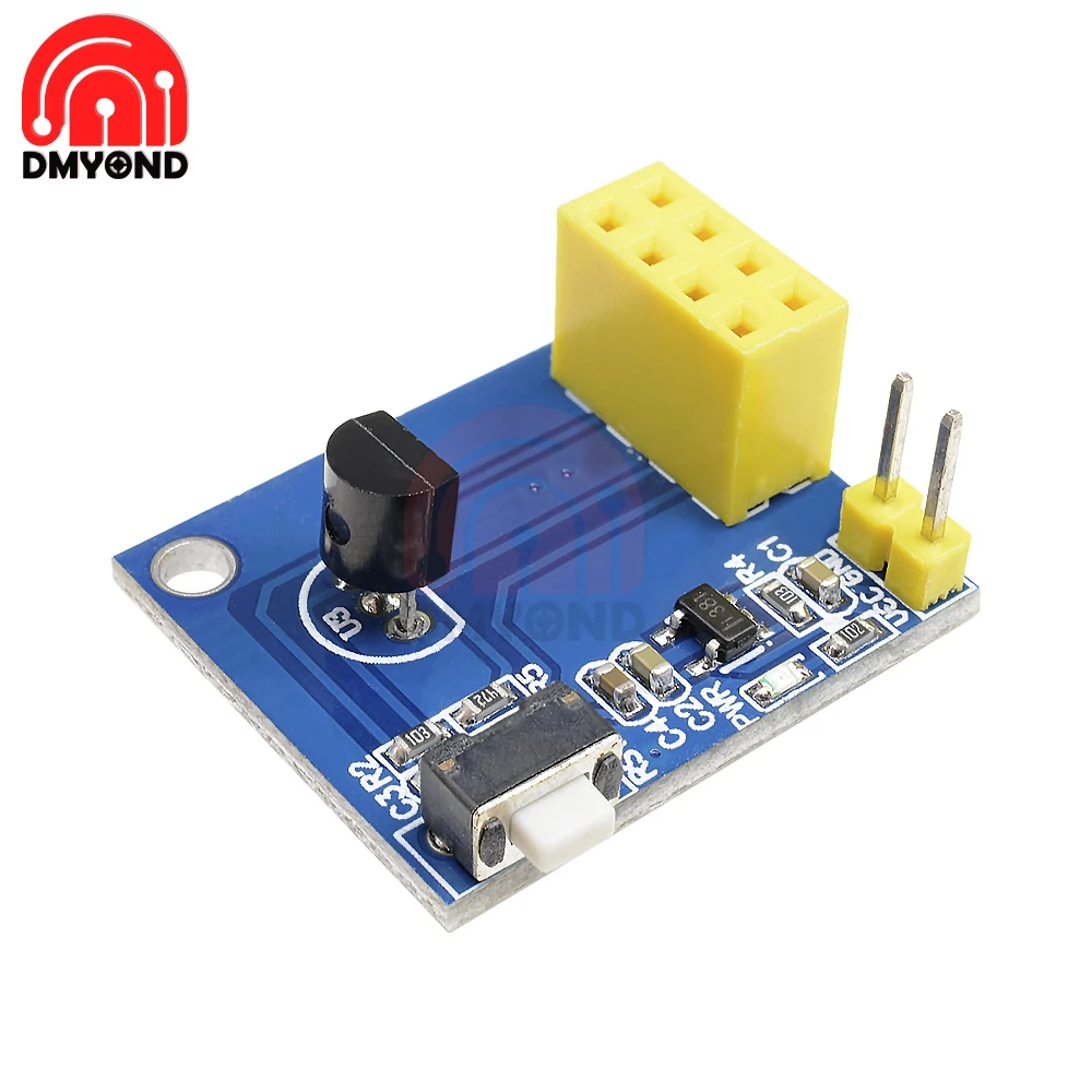 

ESP8266 ESP-01S ESP01 DS18B20 ESP-01 Temperature Humidity Sensor Module Wifi NodeMCU For Arduino Smart Home IOT DIY Kit