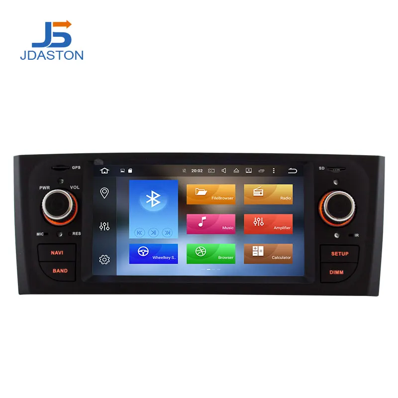 JDASTON Android 8 0 автомобильное радио для Fiat PUNTO 2005 2009 fiat Linea 2007 2011 Восьмиядерный 4G + 32G