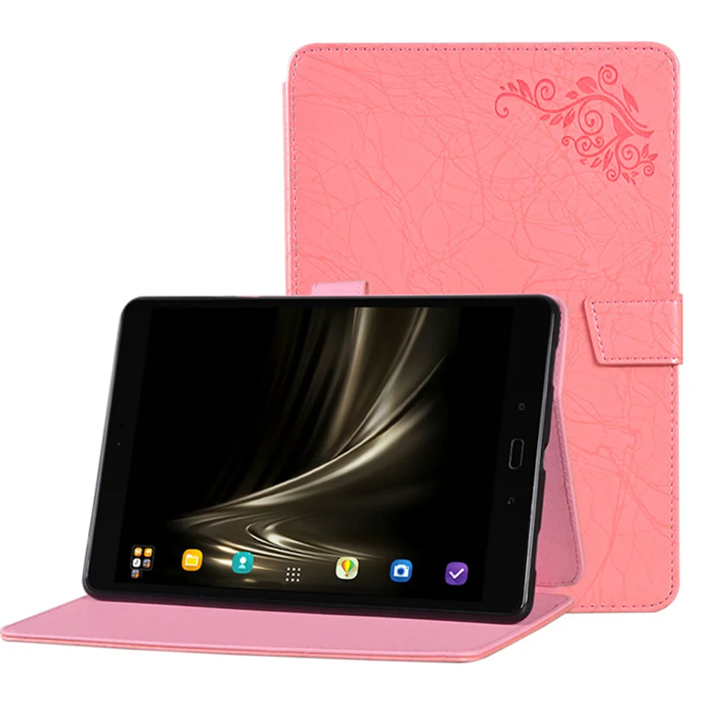 Раскладушка из искусственной кожи с принтом для ASUS ZenPad 3 S 10 Z500KL 9,7 дюймов чехол для планшета ASUS ZenPad 10 Fundas+ Бесплатный стилус