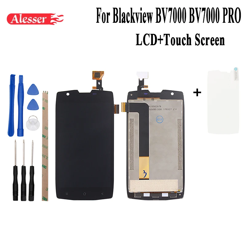 Alesser для Blackview BV7000 PRO ЖК дисплей + инструмент ремонта сенсорного экрана в сборе