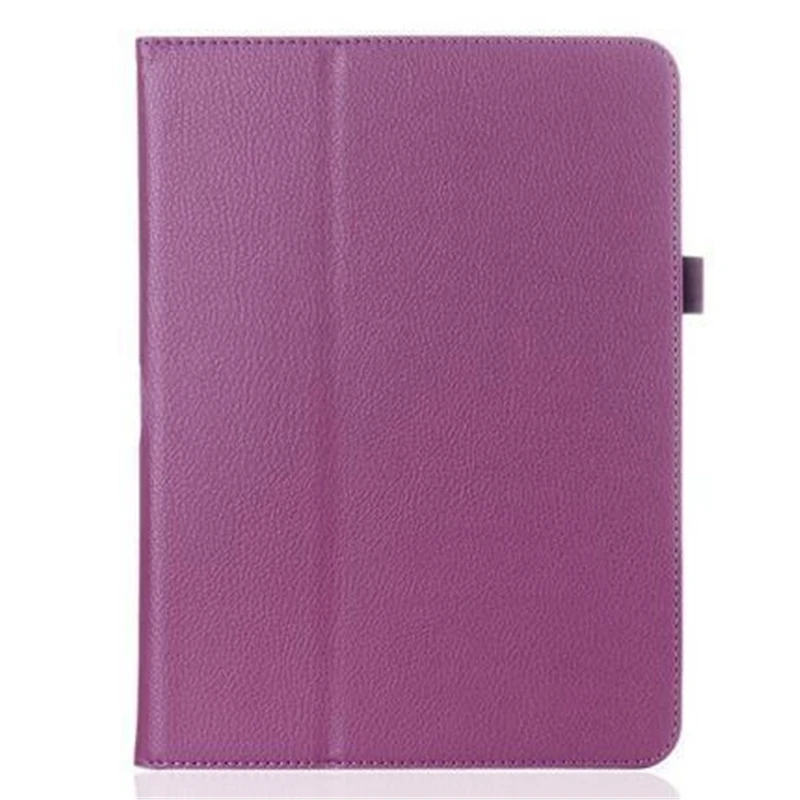 Чехол-книжка Litchi из искусственной кожи для samsung Galaxy Tab 2, 10,1 дюймов, GT-P5100, P5110, P5113, умный чехол для планшета+ пленка+ ручка