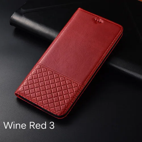 wine red 3 Чехол для huawei P30 Pro KEZiHOME, Клетчатый Стиль, натуральная кожа, флип-кошелек, чехол для huawei P30/P30 Lite, чехол для телефона s - Цвет: wine red 3