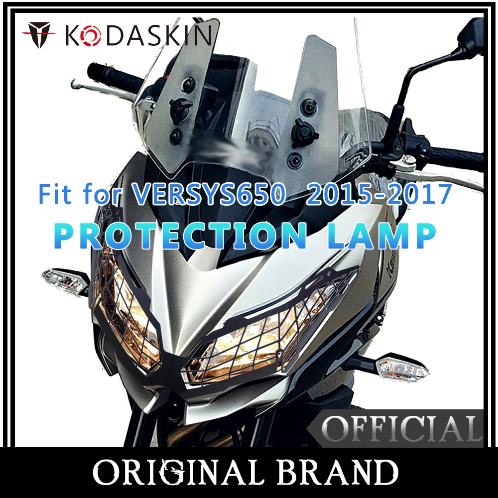Крышка фары мотоцикла защитная крышка для Kawasaki VERSYS650 VERSYS 650 11 19 1000 versy|Накладки и