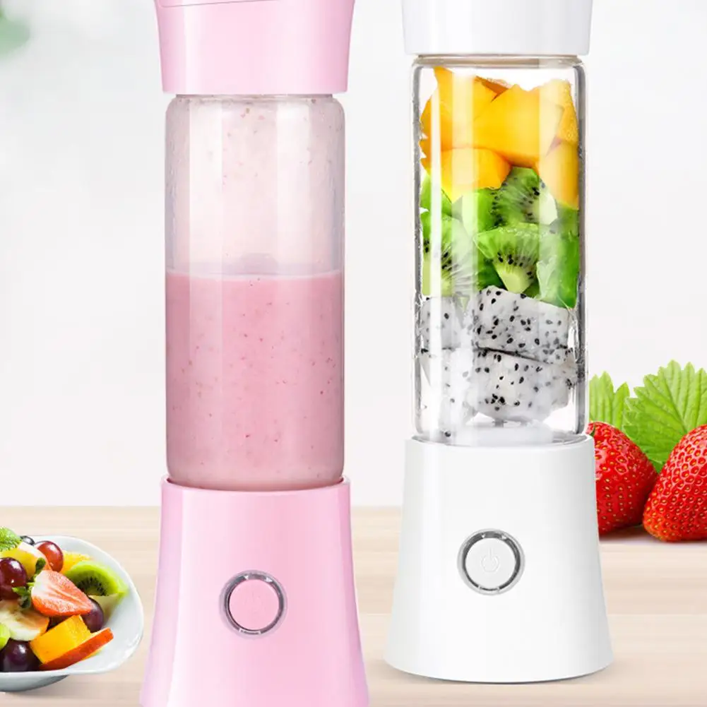 

HobbyLane 480ML Mini Portable USB Charging Electric Juicer Fruit Mixer
