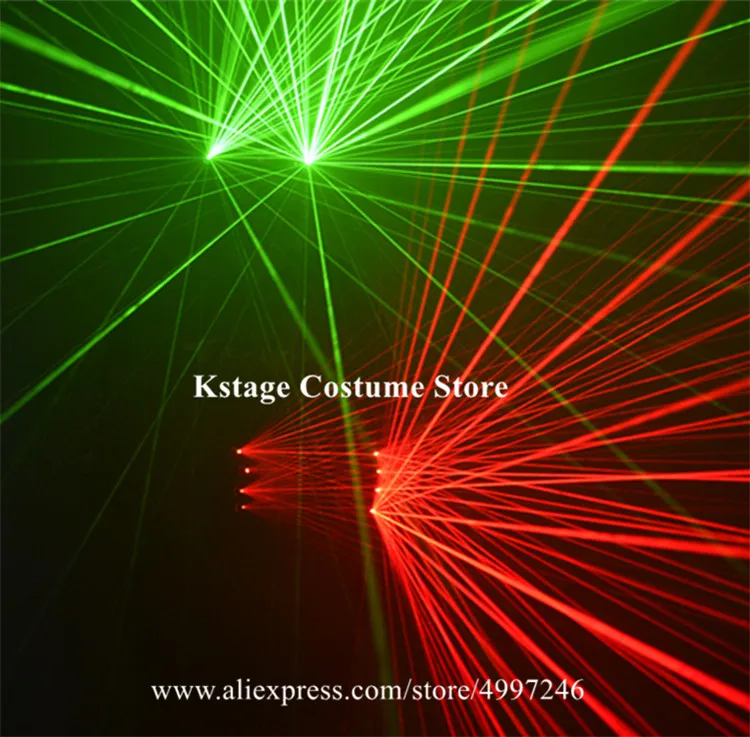 Мужские Вечерние перчатки KS83 зеленый лазерный светильник 4 шт. | Дом и сад