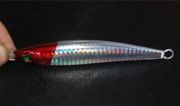 

Ufishing Laser Painted Deep Sea Lead Fish Bait New 3 D Saltwater Jigging Fishing Lure Quality Metal Jig 7 Pcs/Lot 100g 150g