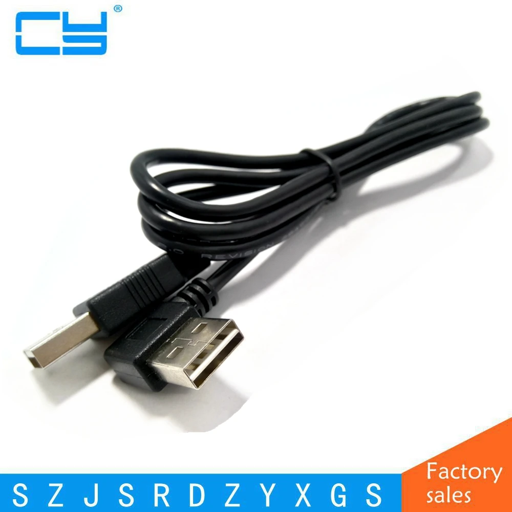 USB 2 0 кабель для передачи данных 100 см 1 м 3 фута Реверсивный дизайн левый и правый