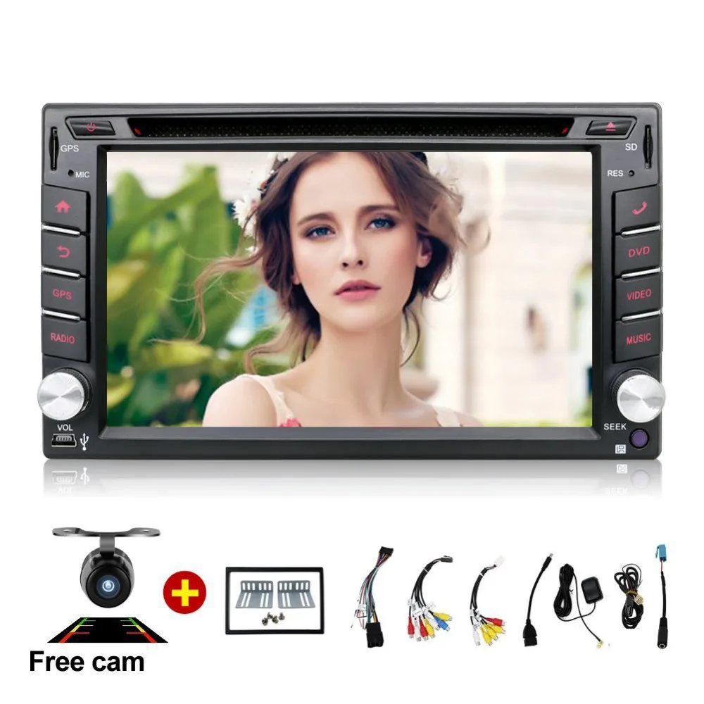 Android 7 1 автомобильное радио 6 2 дюймов 2din DVD GPS навигация Bluetooth USB din универсальное