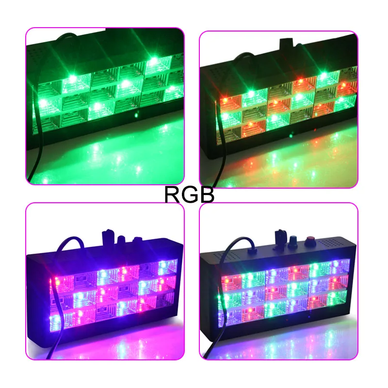 Сценический светодиодный RGB светильник с пультом дистанционного управления 10 х18