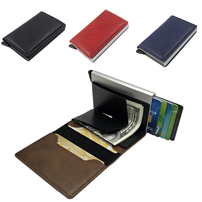 Держатель для карт кошелек многофункциональный кредитный телефон RFID блок