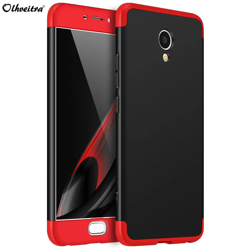 Чехол для MEIZU M5 Note чехол оригинальный корпус телефона Жесткий ПК 360 полные Чехлы