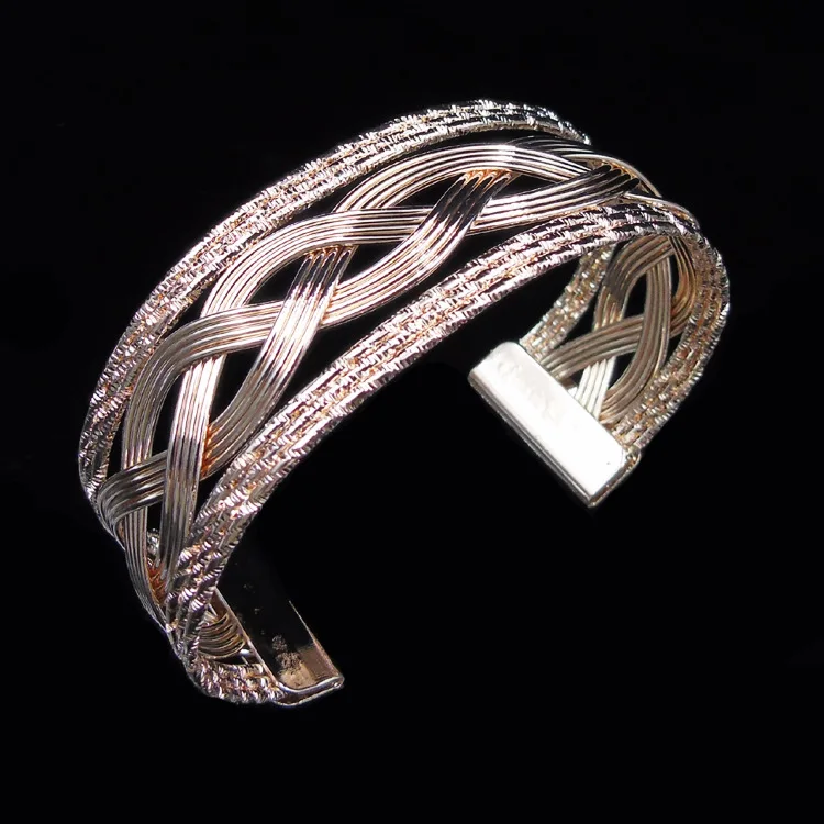 Silver plated exquisite luxury gorgeous fashion open bangle bracelet hollow retro charm jewelry preferred birthday gift | Украшения и