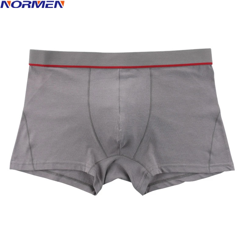 Ни Для мужчин(3 шт./лот) Для мужчин, Цвет боксер хлопок удобное нижнее белье Для мужчин дышащие мягкие Мужские Шорты для купания привлекательное нижнее белье для геев человек