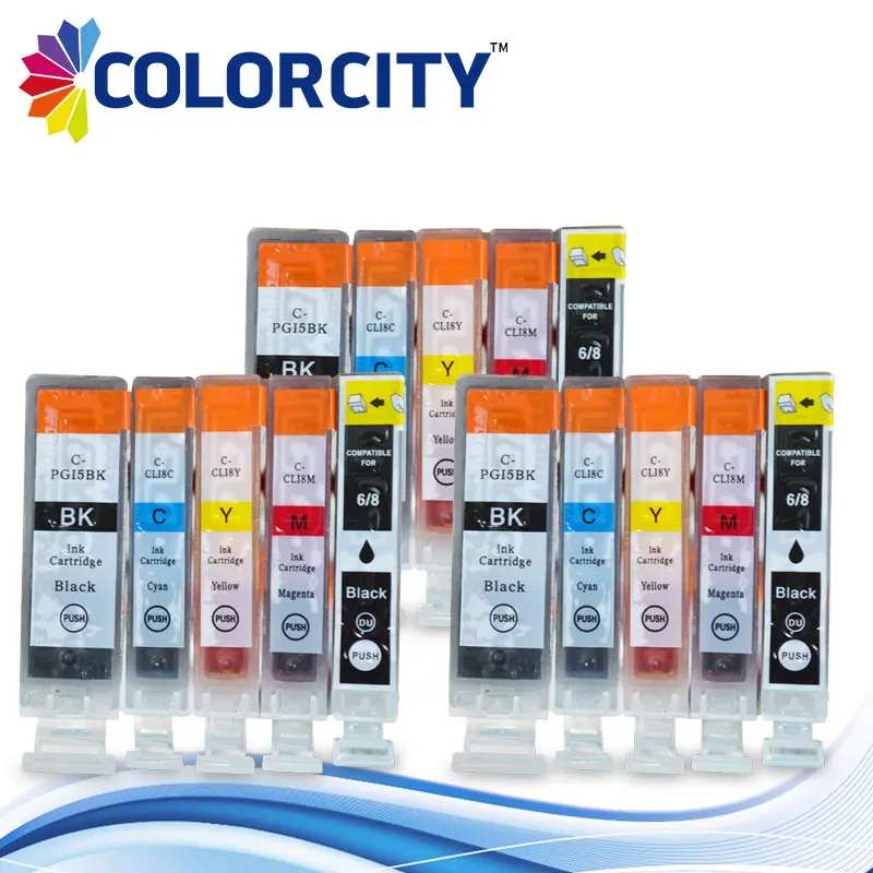 3 комплекта PGI 5 CLI 8 чернильный картридж для canon PIXMA iP4200 iP4300 iP4500 iP5200 MP500 MP530 MP600 MP800